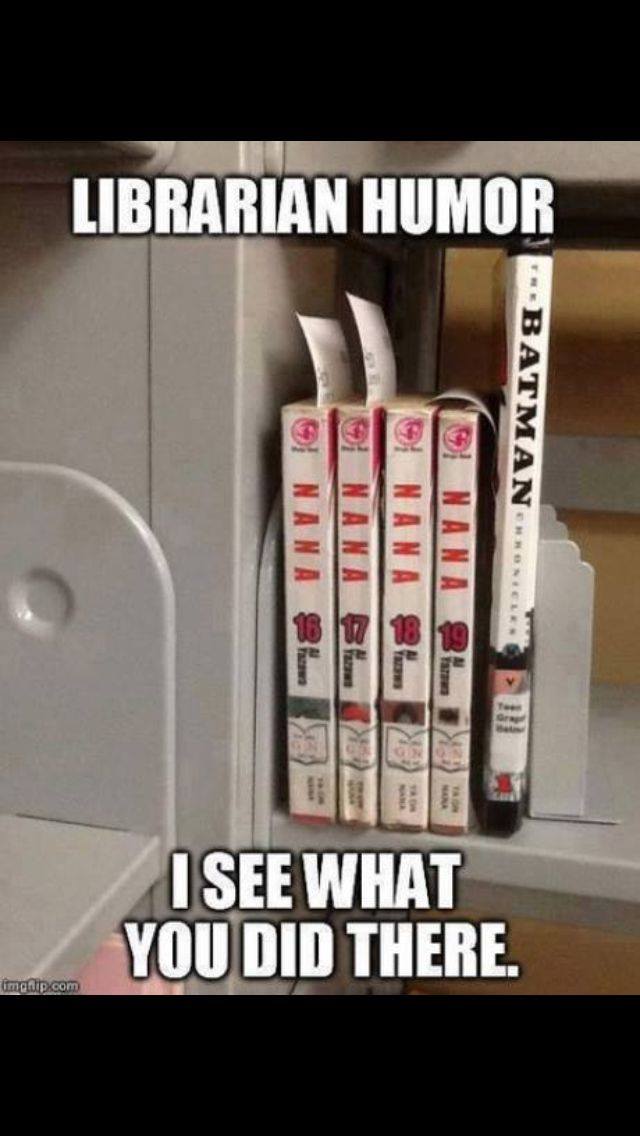 Batman at the library